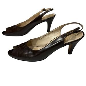 Salvatore Ferragamo Florence Peep Toe